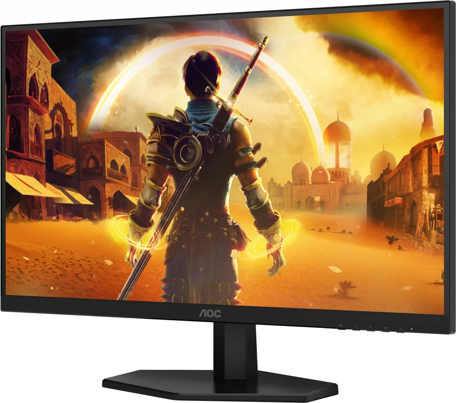 27" Fast IPS monitor, 2560x1440, 180Hz, HDR10, AOC Q27G42XE, črn