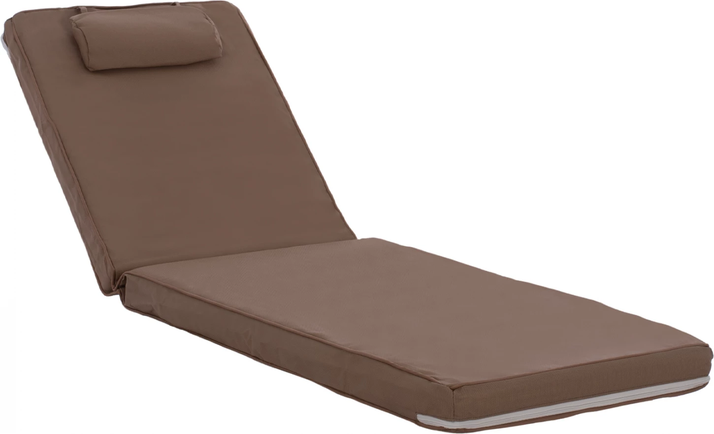 Blazina za ležalnik Textilene 600gr/m2 2x1 Sifnos moka FH11237.04T 194x70x11 cm