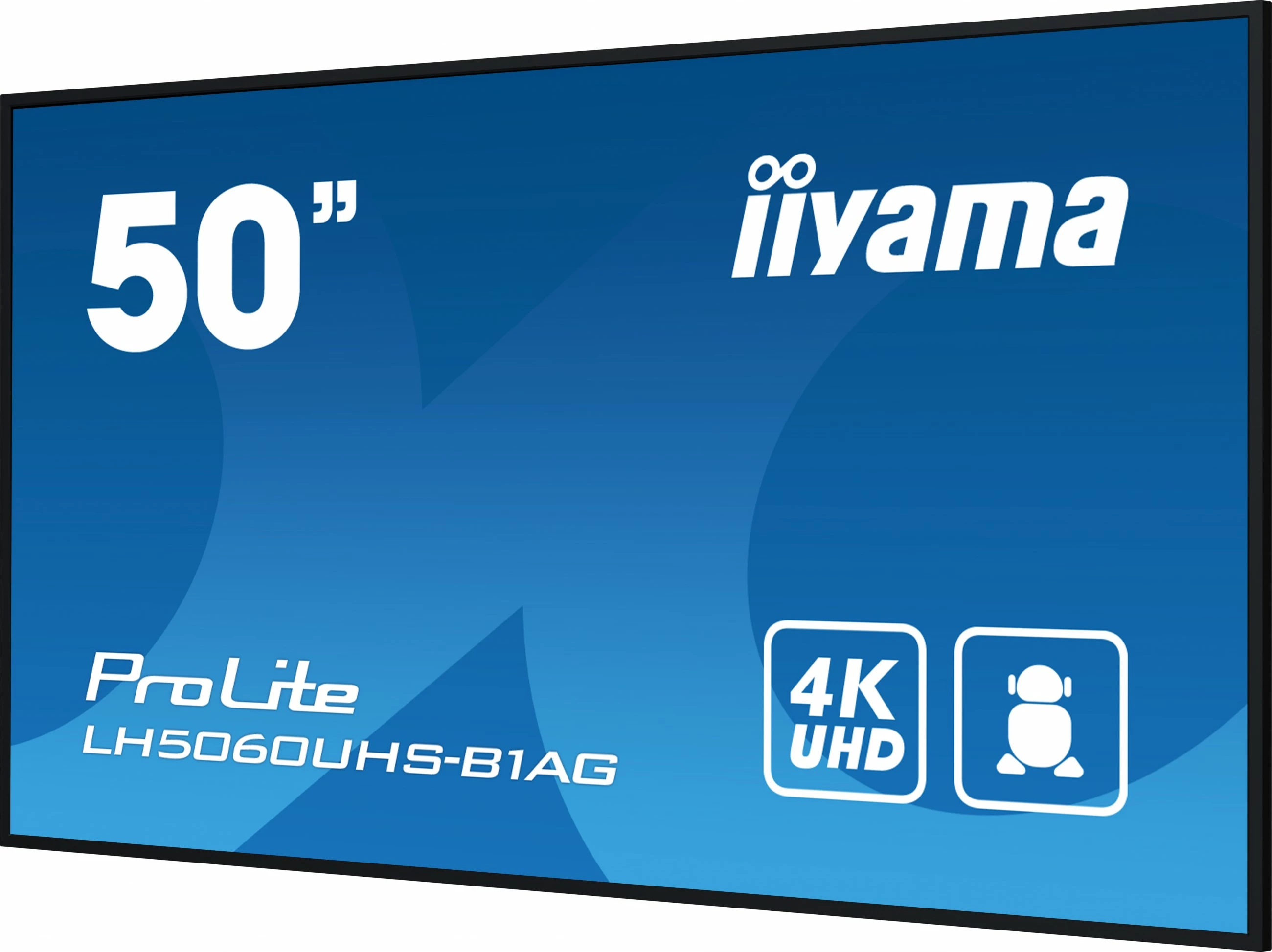 Digitalna tabla iiyama LH5060UHS-B1AG, 125,7 cm, LED, 4K UHD, Wi‑Fi