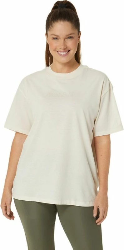 Majica Asics za ženske, bež