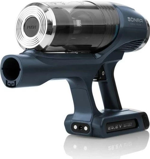 Sesalnik na baterijo Sonar Aqua+ 323290000, 6 stopenj, 500 ml, moder