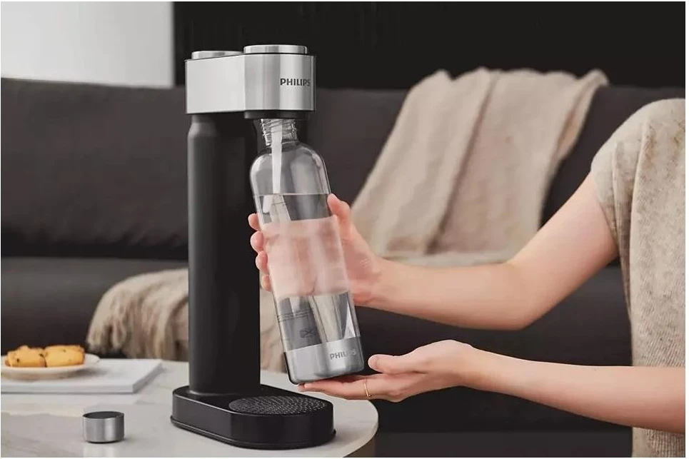 Aparat za gaziranje vode Philips ADD4902BK/10, črn