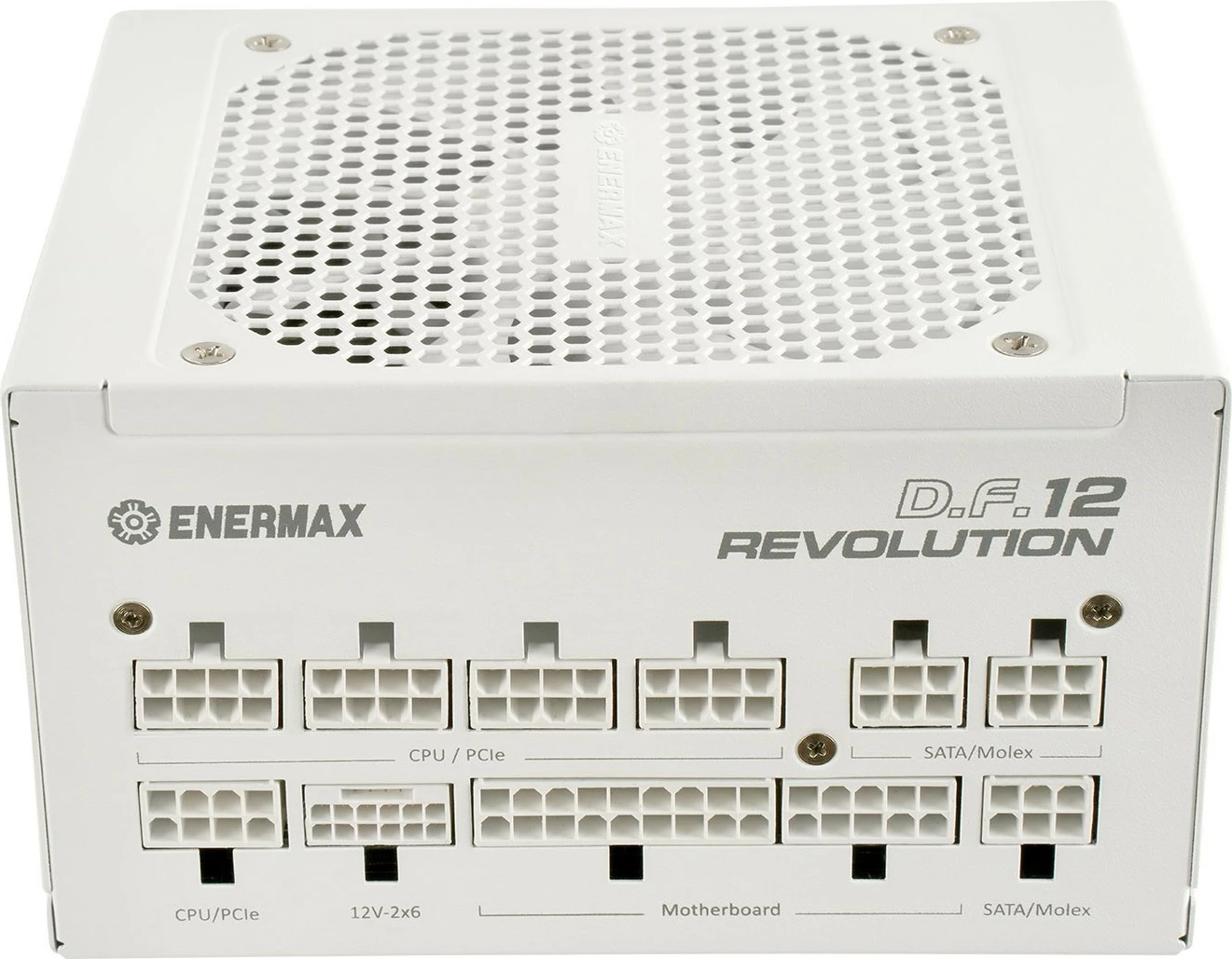 Napajalnik 850 W, 80 PLUS Gold, ATX 3.1, bel — Enermax Revolution D.F.12 ETV850G-W