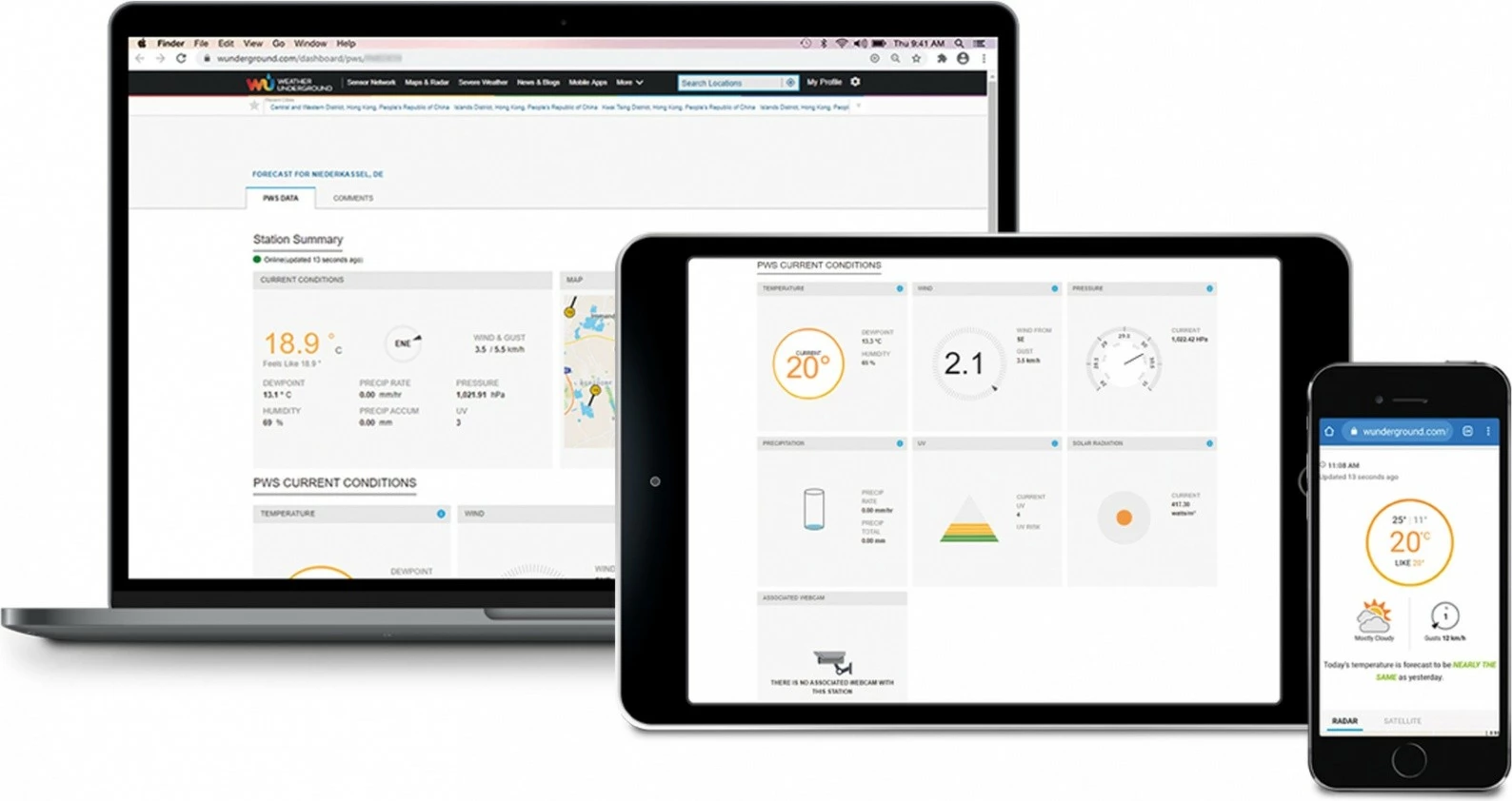 Vremenska postaja z WiFi, 5-v-1 senzor, črno-bela — Sencor SWS 9898 PRO