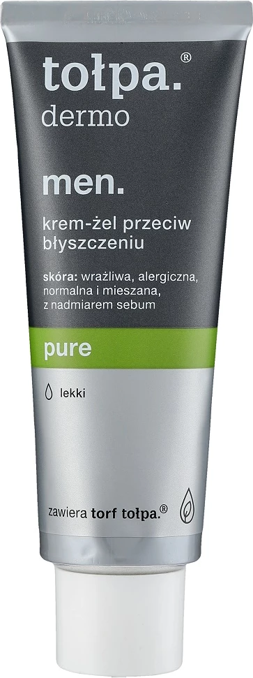 Krem-gel za obraz Dermo Men Pure Light, Tołpa, 40 ml