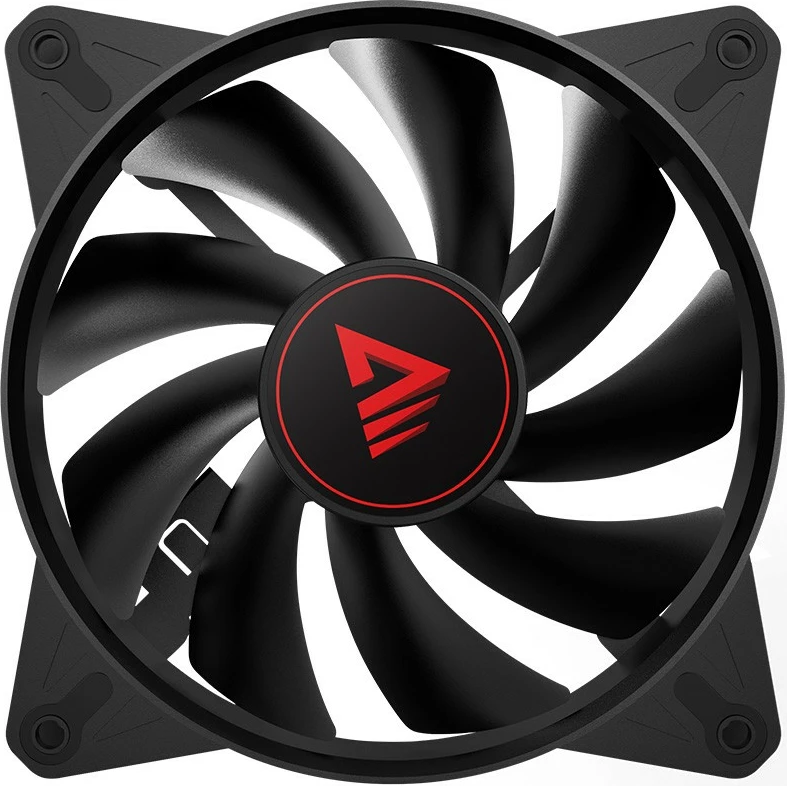 Ventilator za ohišje Savio BLADE X1, 120 mm, 4-pin PWM, črn