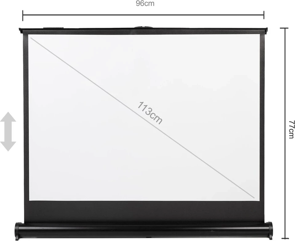 Projekcijsko platno 45", 4:3, belo, Maclean MC-961