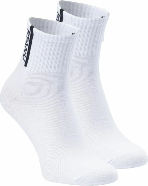 Kratke nogavice Fitanu, bele