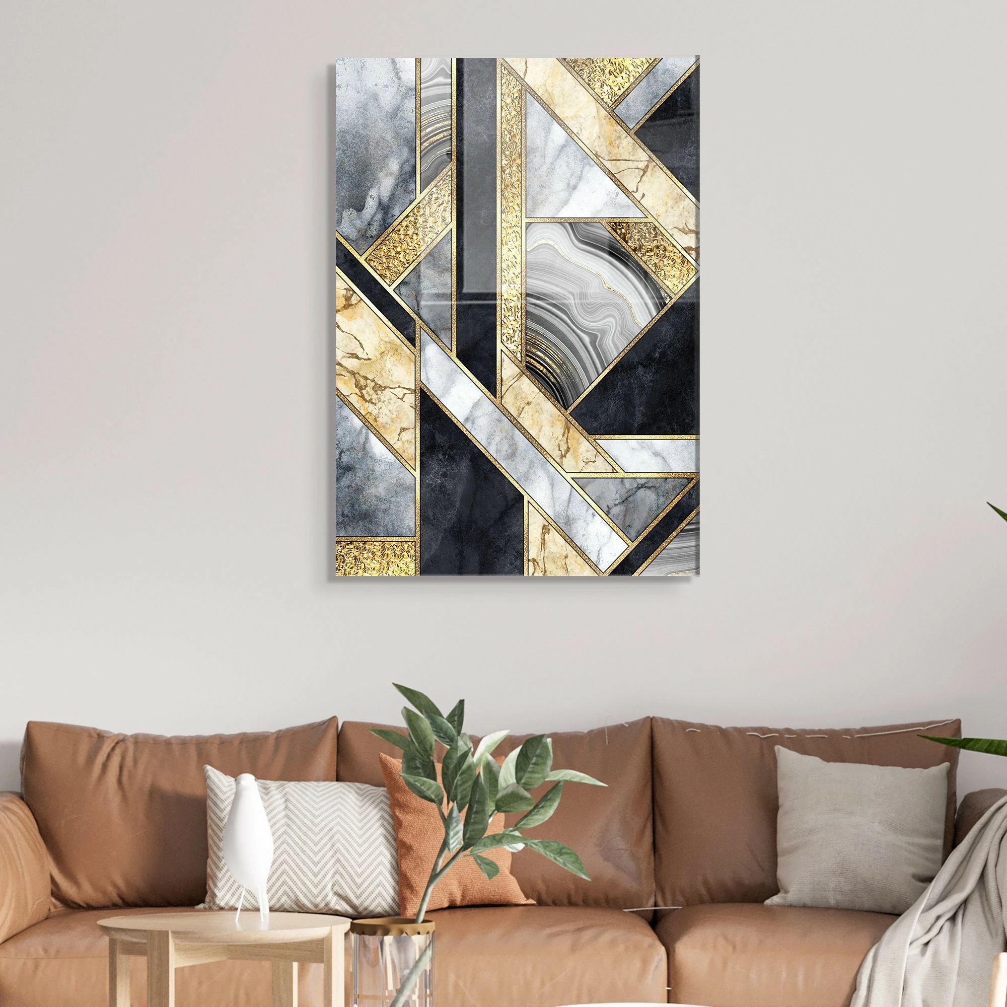 Dekorativna slika iz kaljenega stekla, večbarvna, Wallity UV-033, 70 x 100 cm
