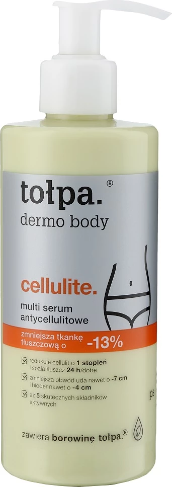 Serum proti celulitu za telo Dermo Body Cellulite Multi, Tołpa, za ženske, 250 ml
