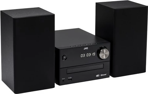 Mikro avdio sistem JVC UX-C25DAB, Bluetooth, DAB+, CD, 14 W, črn
