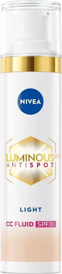 CC krema proti temnim madežem Nivea Luminous630 za ženske 01 Light 40 ml