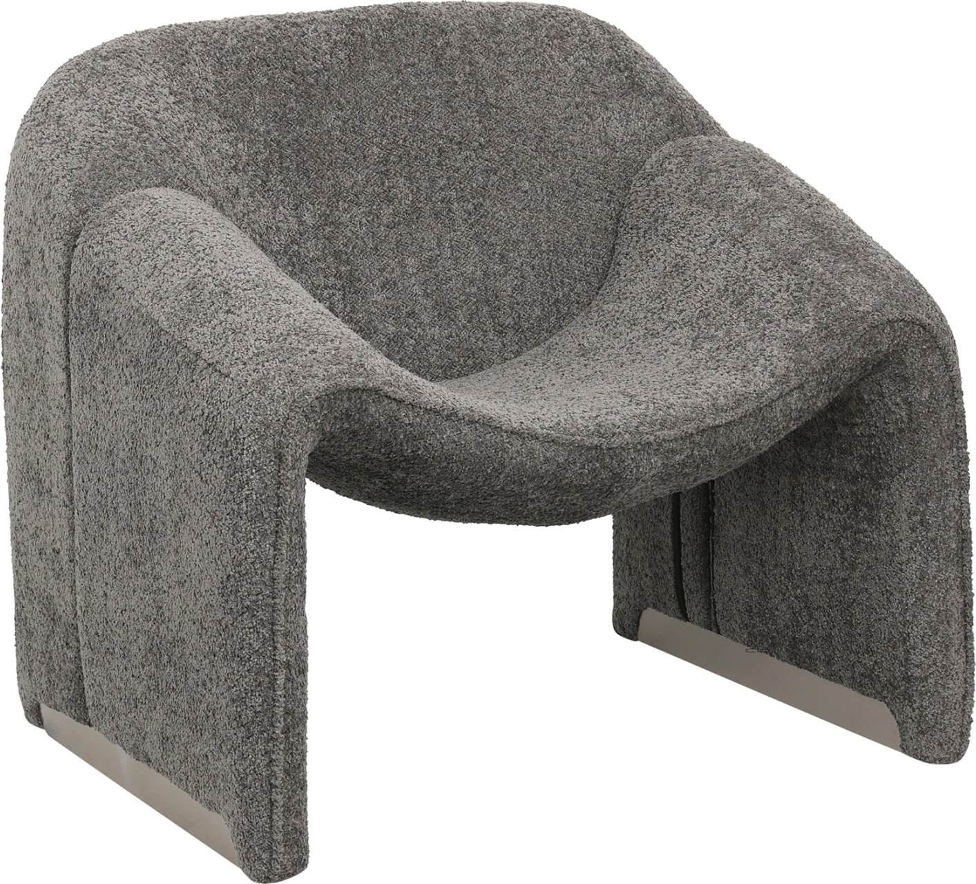 Fotelj SPINER FH9599.01 siva boucle tkanina 81x64x74H cm