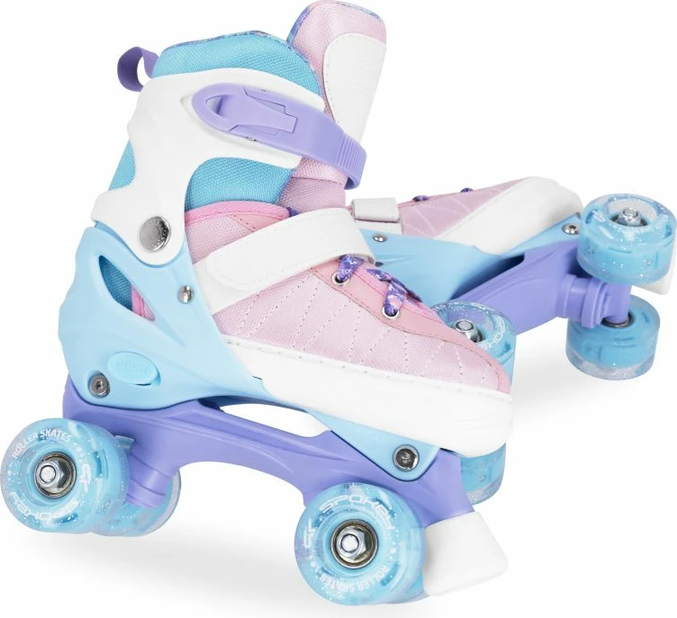 Rolke za dekleta Spokey BUFF PRO, velikost 38-41, rožnata