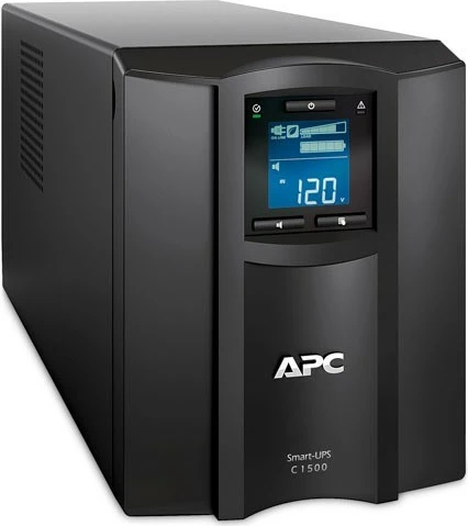 Neprekinjeno napajanje (UPS) APC Smart-UPS C SMC1500IC, 1500VA/900W, stolp, SmartConnect, črno/sivo