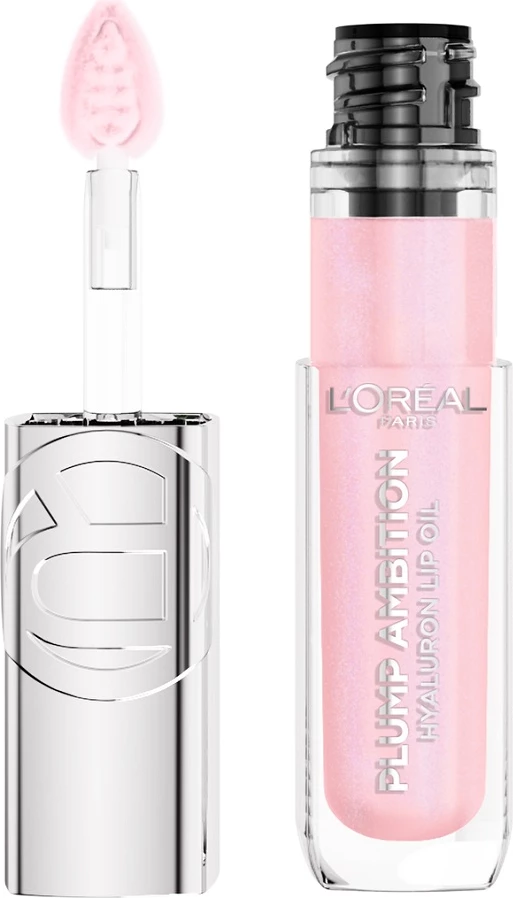 Negovalno olje za ustnice Plump Ambition L'Oreal Paris 101 Crystal Clear, 5 ml