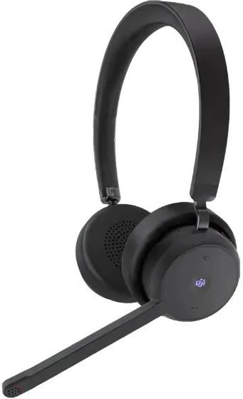 Brezžične slušalke na uho Lenovo 4XD1M80020, Bluetooth, mikrofon z zmanjševanjem šuma, črne, komplet