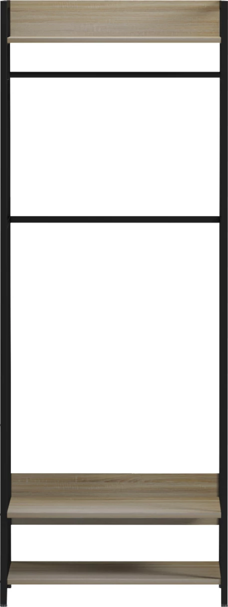 Pohištvo za predsobo/odprta garderobna omara ARANJA FH18085 kovina-melamin 64x40x169H cm