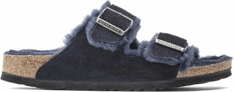 Topli natikači Birkenstock za moške in ženske, modri
