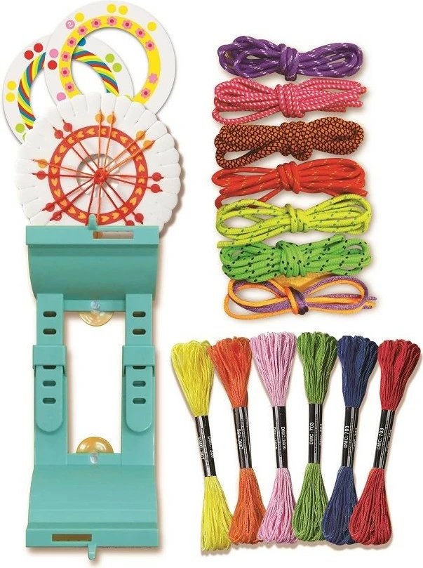 Kreativni komplet za prijateljske zapestnice 4m, večbarven