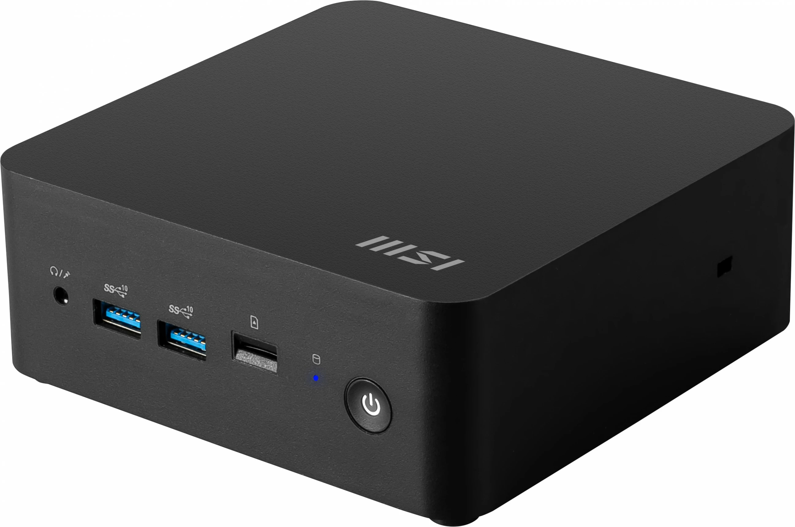Mini računalnik MSI Cubi NUC 1MG-007BDE, Intel SoC, DDR5-SDRAM, 0,84 l, črn