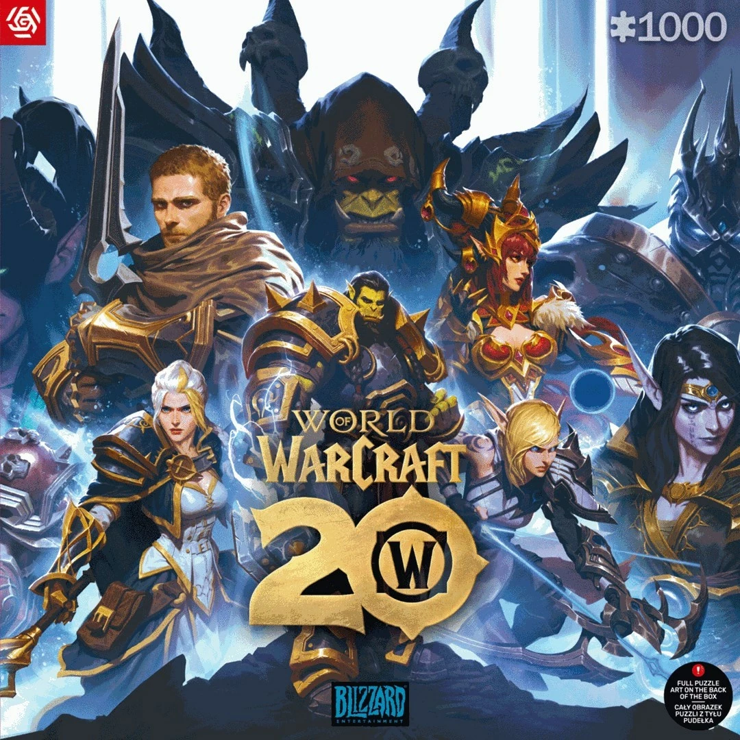 Sestavljanka 20. obletnica World of Warcraft, 1000 kosov, Cenega Publishing