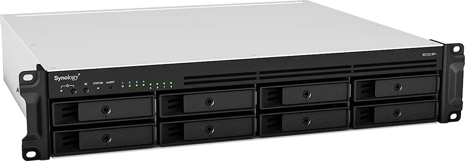 NAS/strežniški Rack 2U Synology RackStation RS1221RP+, V1500B, črn