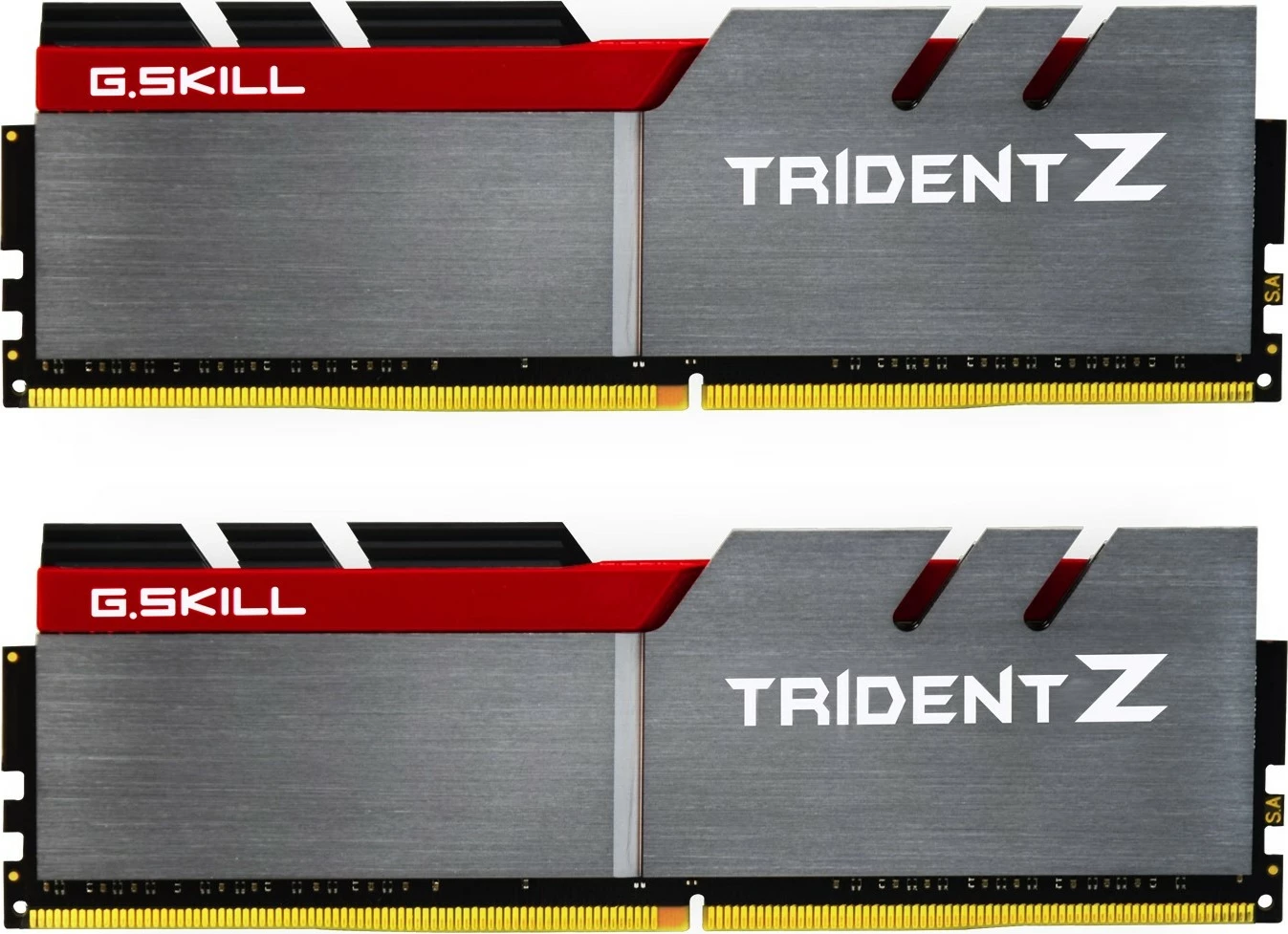 RAM pomnilnik Trident Z G.Skill 16GB (2x8GB) DDR4 3200MHz, sivo/rdeč