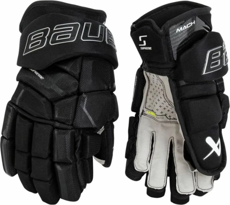 Hokejske rokavice za moške Bauer Supreme Mach Int M 1061899, črne