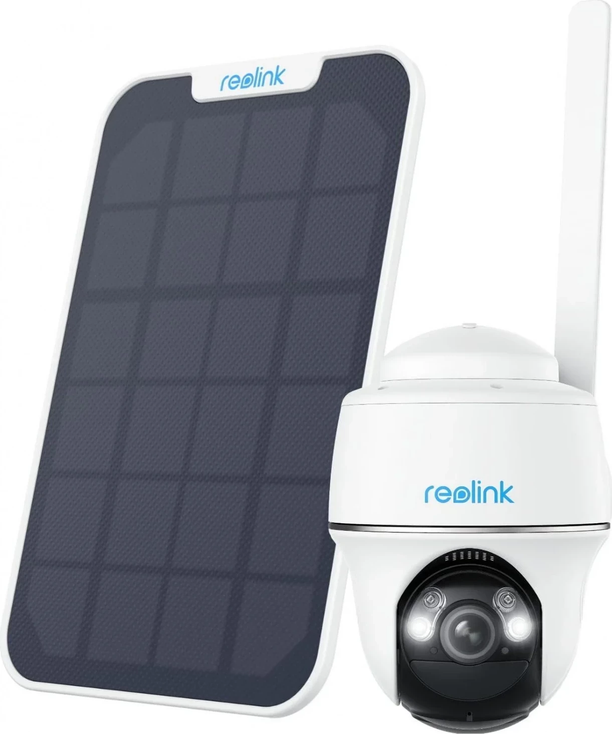 Varnostna kamera z vključeno sončno ploščo Reolink GO Series G430, bela