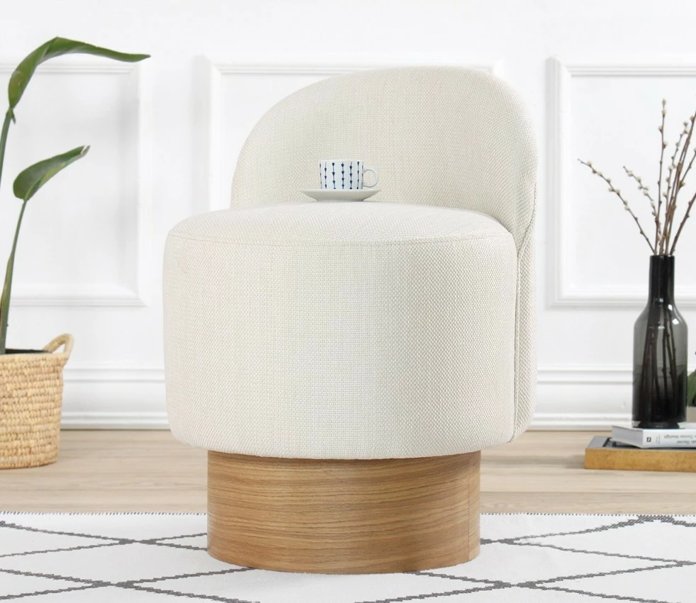 Tabure Atelier del Sofa, krem