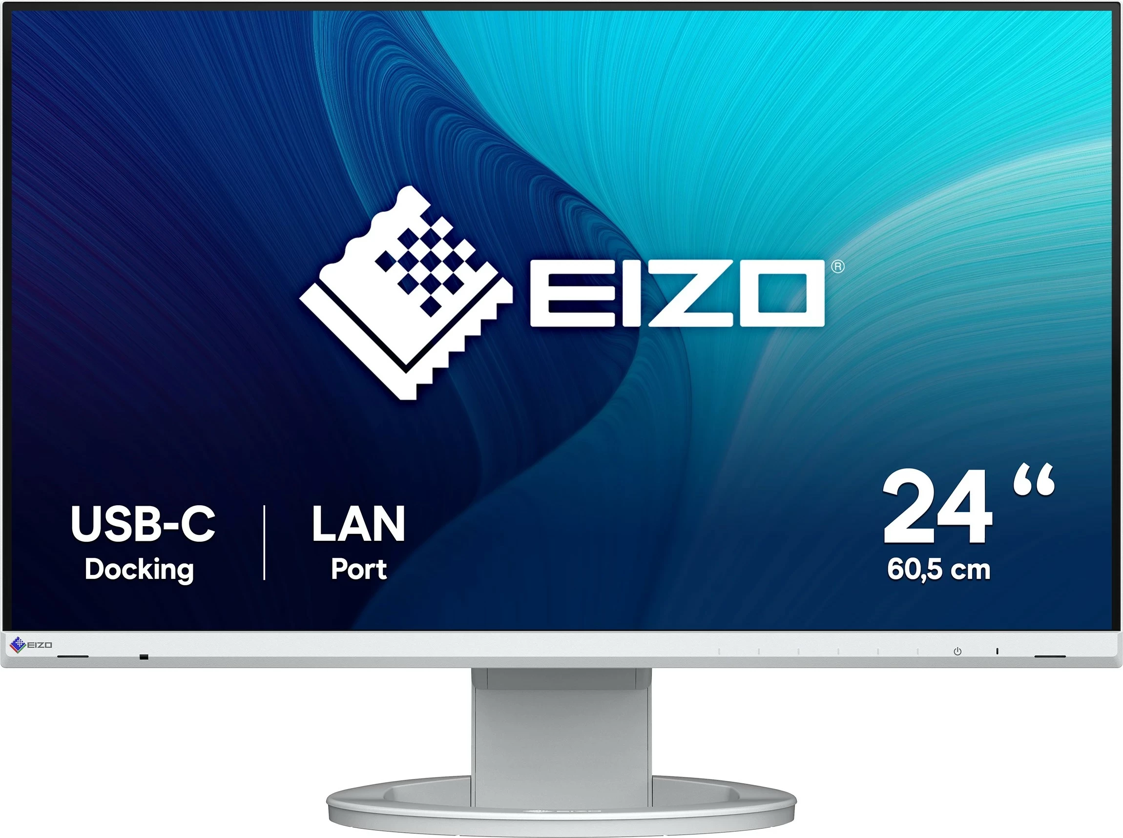 Monitor 23,8" Full HD LED, Eizo FlexScan EV2490-WT, bel