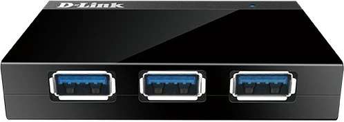 USB razdelilec, 4 vrata, črn D-Link DUB-1340