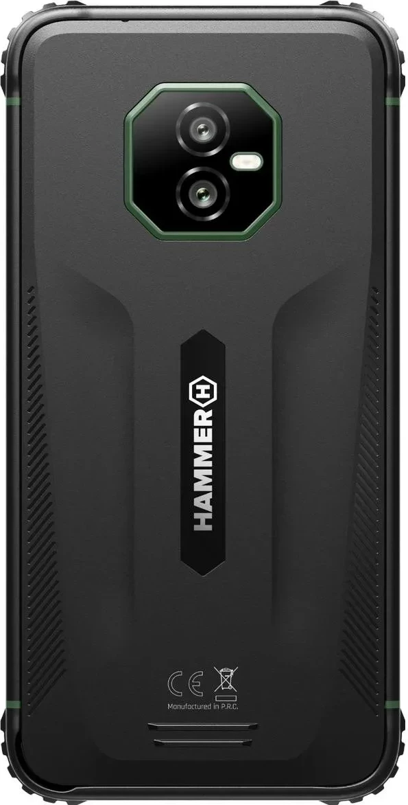 Robusten mobilni telefon myPhone Hammer Ranger LTE, 6/128GB, črno-zelen