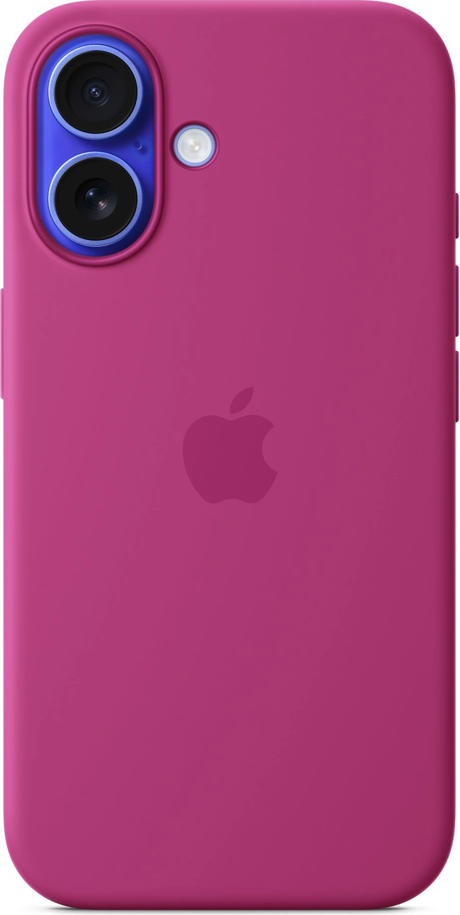 Silikonska zaščita za Apple iPhone 16 z MagSafe, Fuchsia