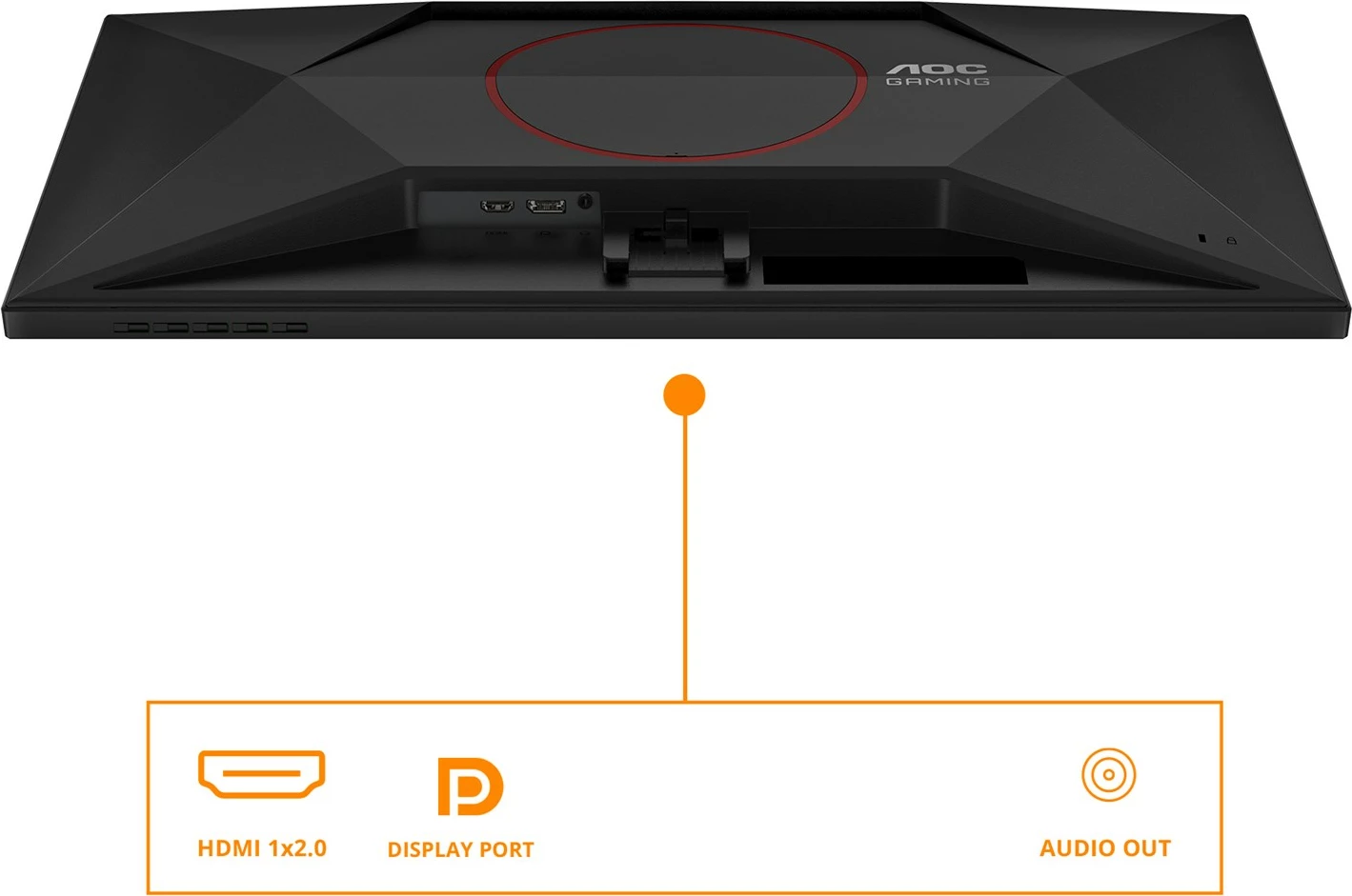 Gaming monitor 27" 27G42E AOC, Full HD, 180 Hz, črn