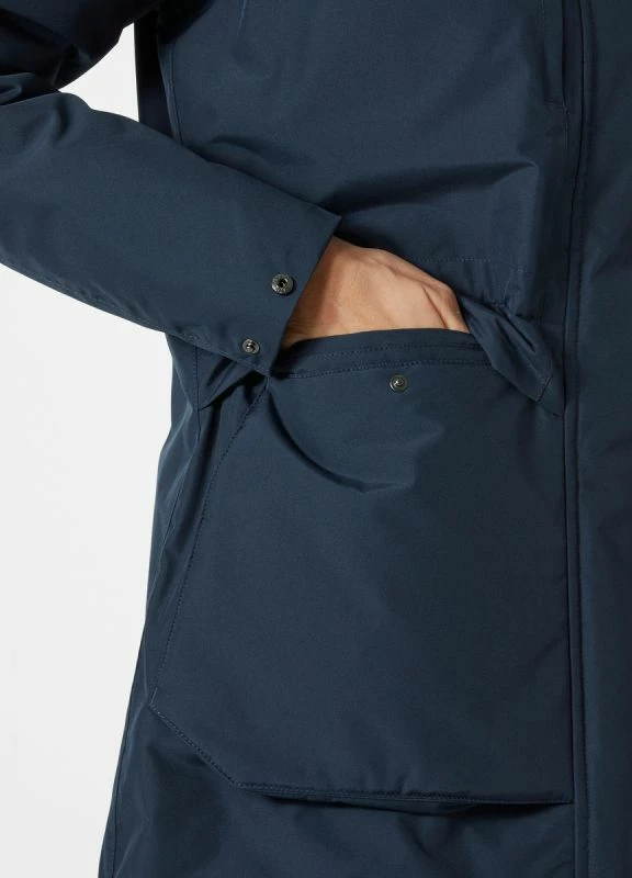 Parka za ženske Helly Hansen, temno modra