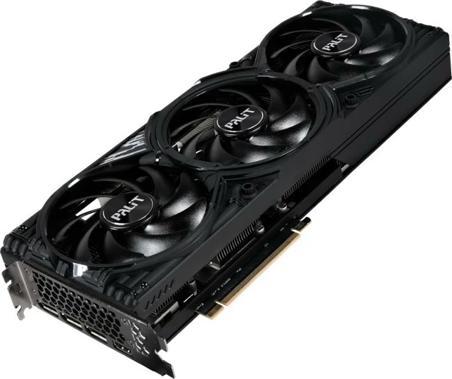 Grafična kartica Palit GeForce RTX 5070 Ti GAMING PRO-S, 16 GB GDDR7, 256-bit, 3 ventilatorji, črna