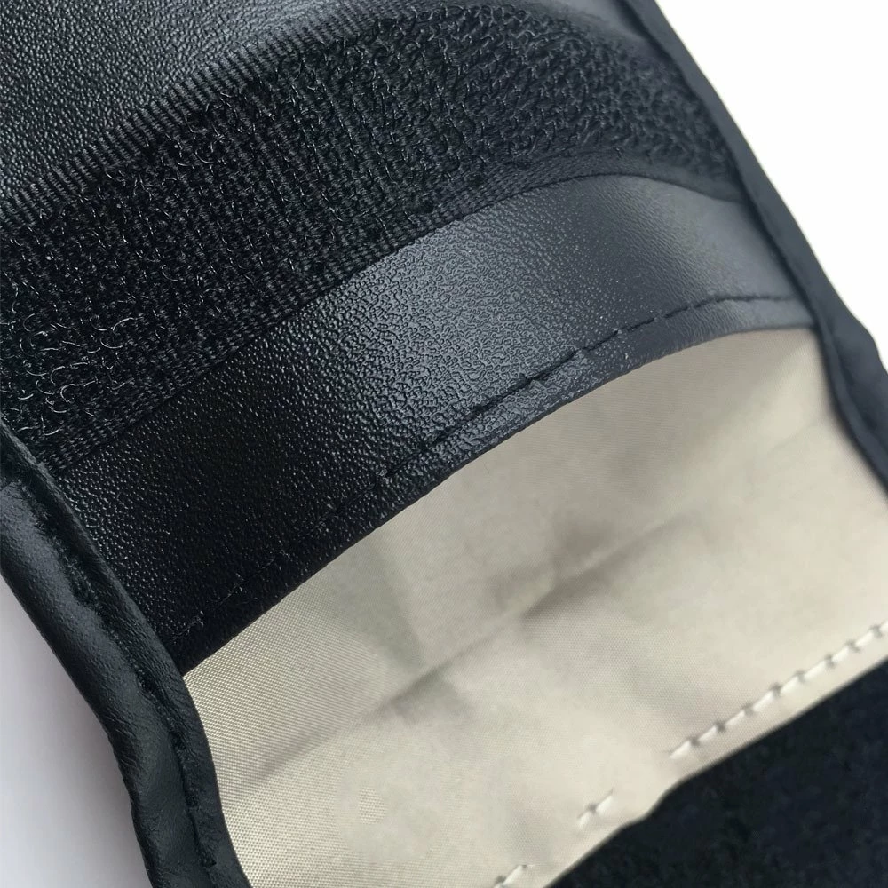 Zaščitni ovitek proti kraji za avtomobilske ključe Hurtel, Faraday škatla, 14x10 cm, črn