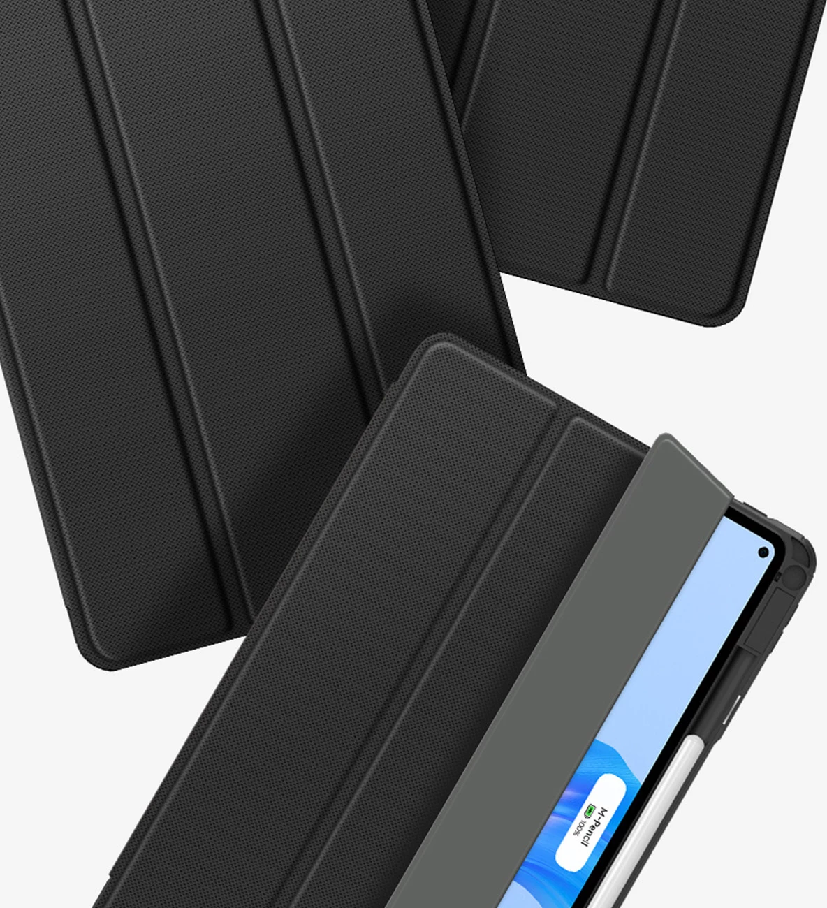 Ovitek za tablico Dux Ducis Toby za Huawei MatePad Pro 11'' (2022), z oporo, samodejno spanje, črn