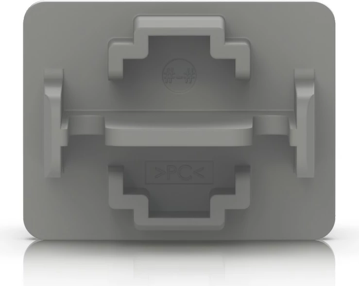 Pokrov za RJ-45 Ubiquiti UISP UACC-RJ45-Cover, RJ-45, polikarbonat, siv