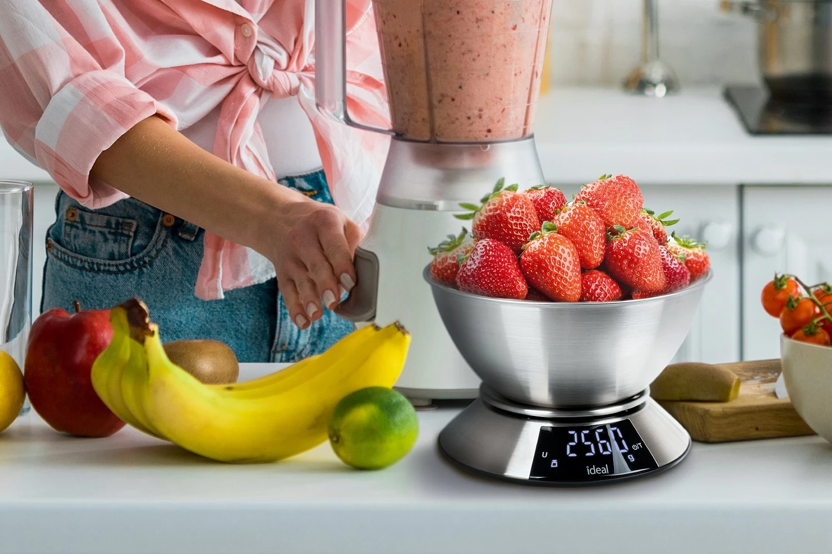 Kuhinjska elektronska tehtnica, Eldom IK3701, 5 kg, črna