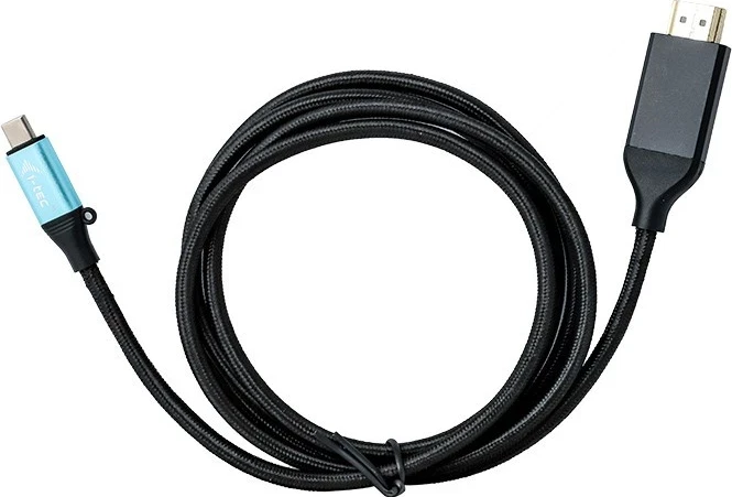 Kablu USB-C na HDMI i-tec, črn