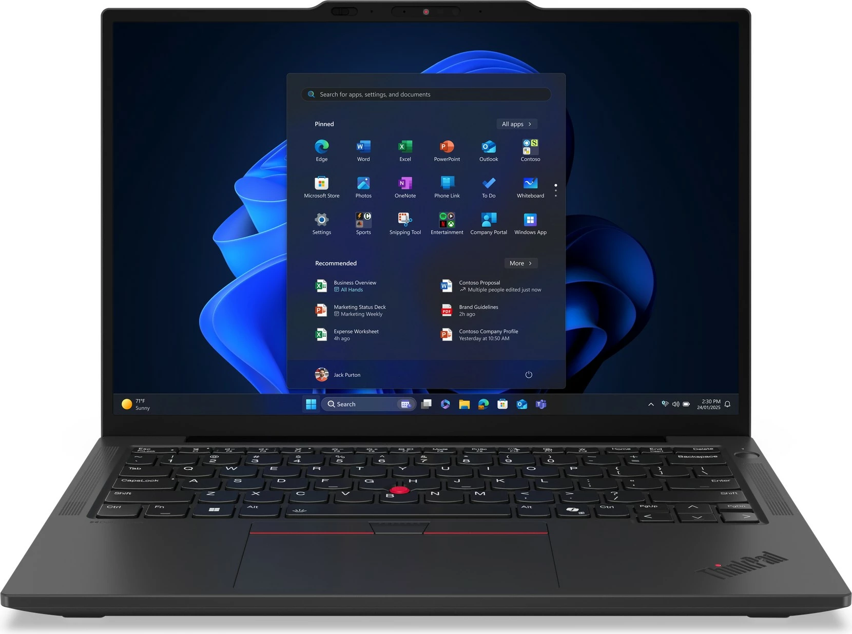 Prenosnik Lenovo ThinkPad X13 G6 Ultra7 255U 32GB 1TB 5G črn