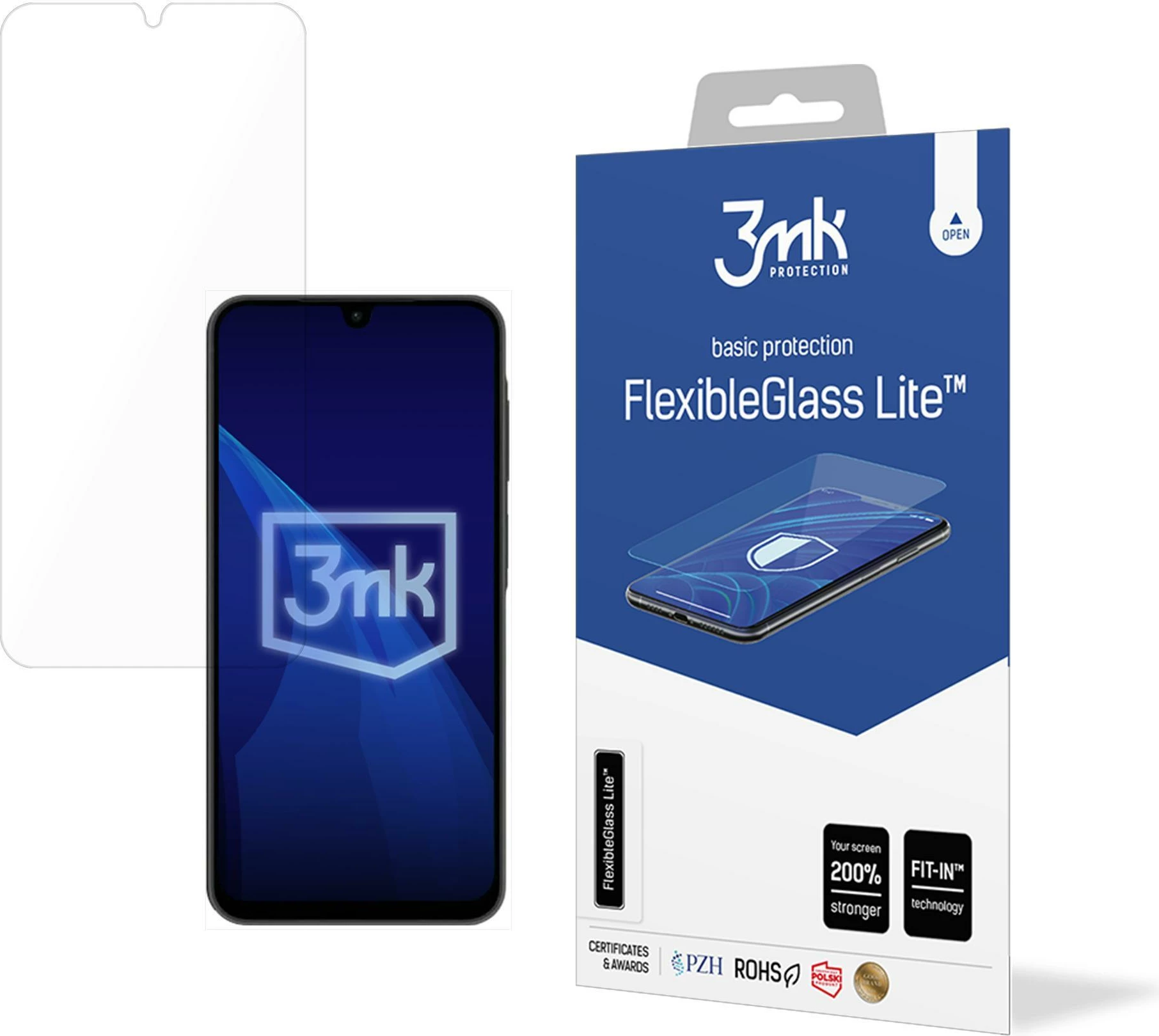Hibridni stekleni ovitek 3mk FlexibleGlass Lite za Samsung Galaxy A26 5G
