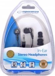 Stereo slušalke, Esperanza EH125, črno/sive