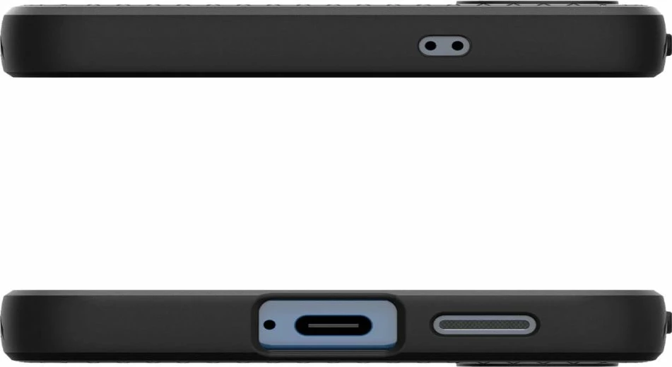 Zaščitni ovoj Spigen Liquid Air za Samsung Galaxy S25+, mat črn