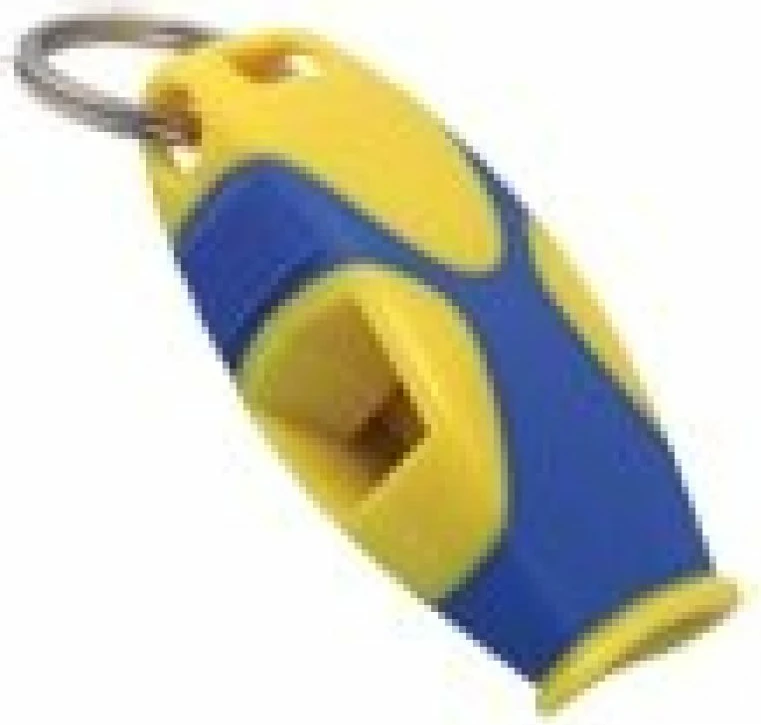 Športni piskal Fox, za sodnike, rumeno-modra