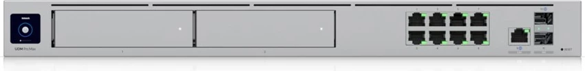 Upravljan preklopnik UniFi Dream Machine Pro Max Ubiquiti, 2,5G Ethernet, siv