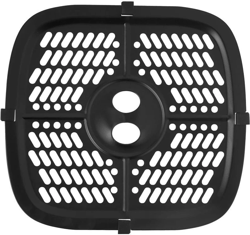 Friteza brez olja N'OVEEN AF550, srebrno-črna